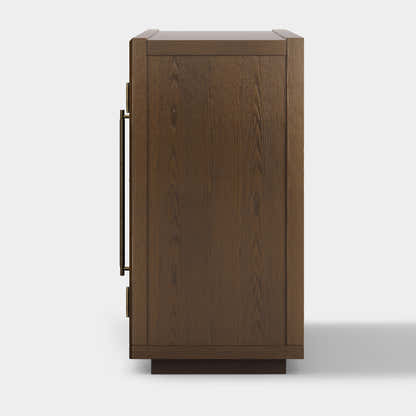 Alvar Arched 94.5″ Oak Modular Media Console(Set of 3)