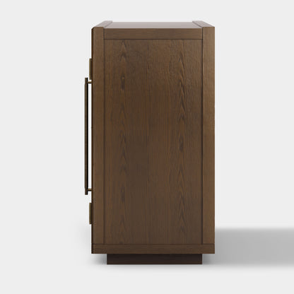 Alvar Arched 94.5″ Oak Modular Media Console(Set of 3)