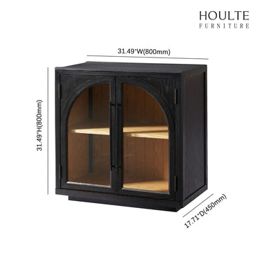 Alvar Arched 157.5″ Oak Modular Media Console(Set of 5)