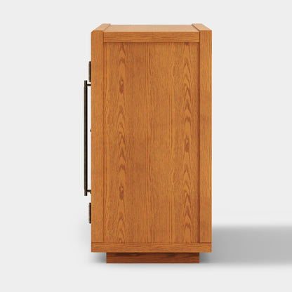 Alvar Arched 94.5″ Oak Modular Media Console(Set of 3)