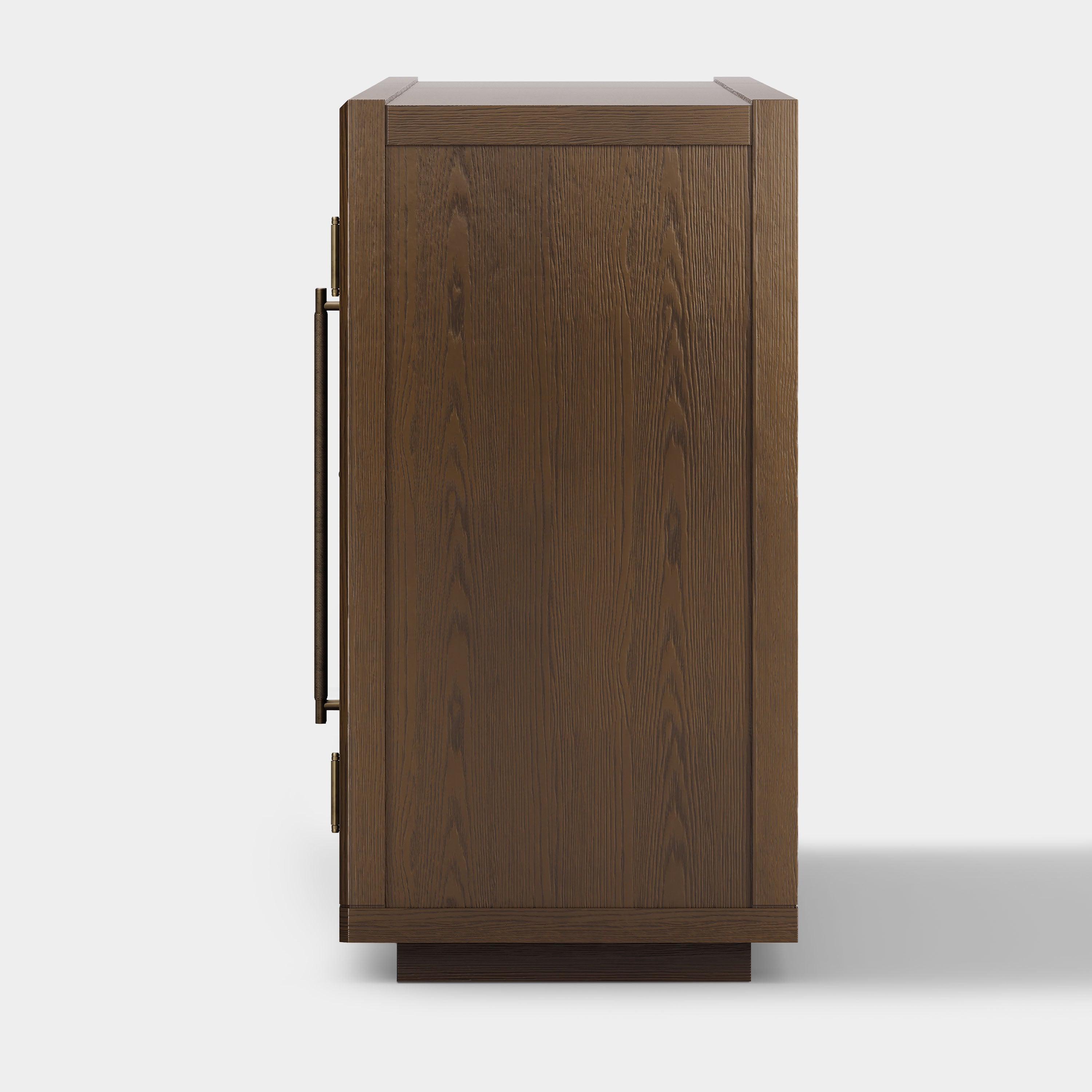 Alvar Arched 94.5″ Oak Modular Media Console(Set of 3)