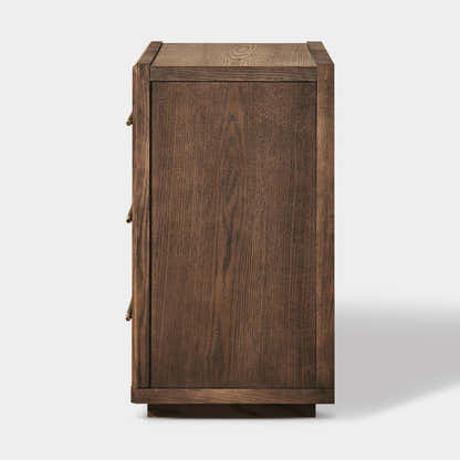 Alvar 32″ Oak 3-Drawer Chest