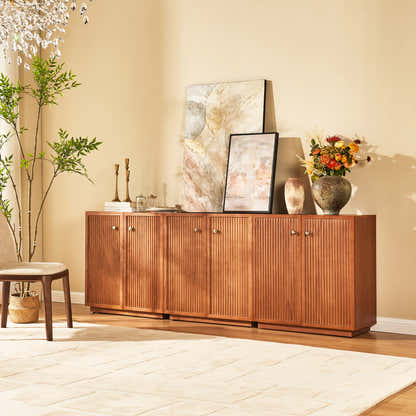Avery Oak Sideboard 90"W(Set of 3)