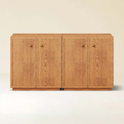 Avery Oak Cabinet 60"W (Set of 2)