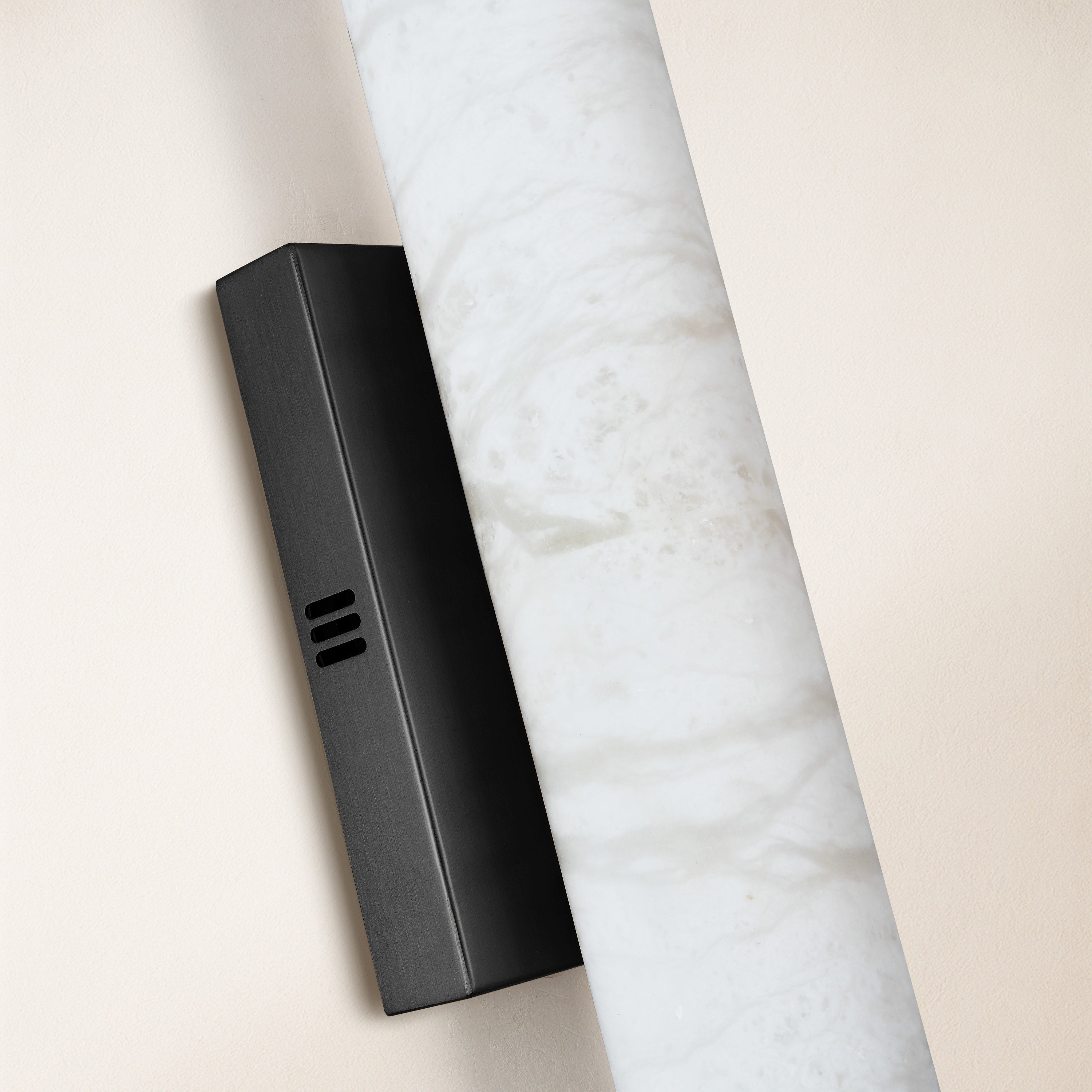 Sylvia Palladian Alabaster Wall Sconce 20"H