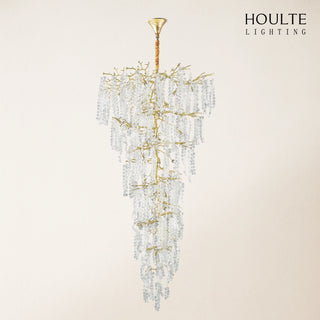 Shiro Noda Crystal Tree Branch Chandelier 95"