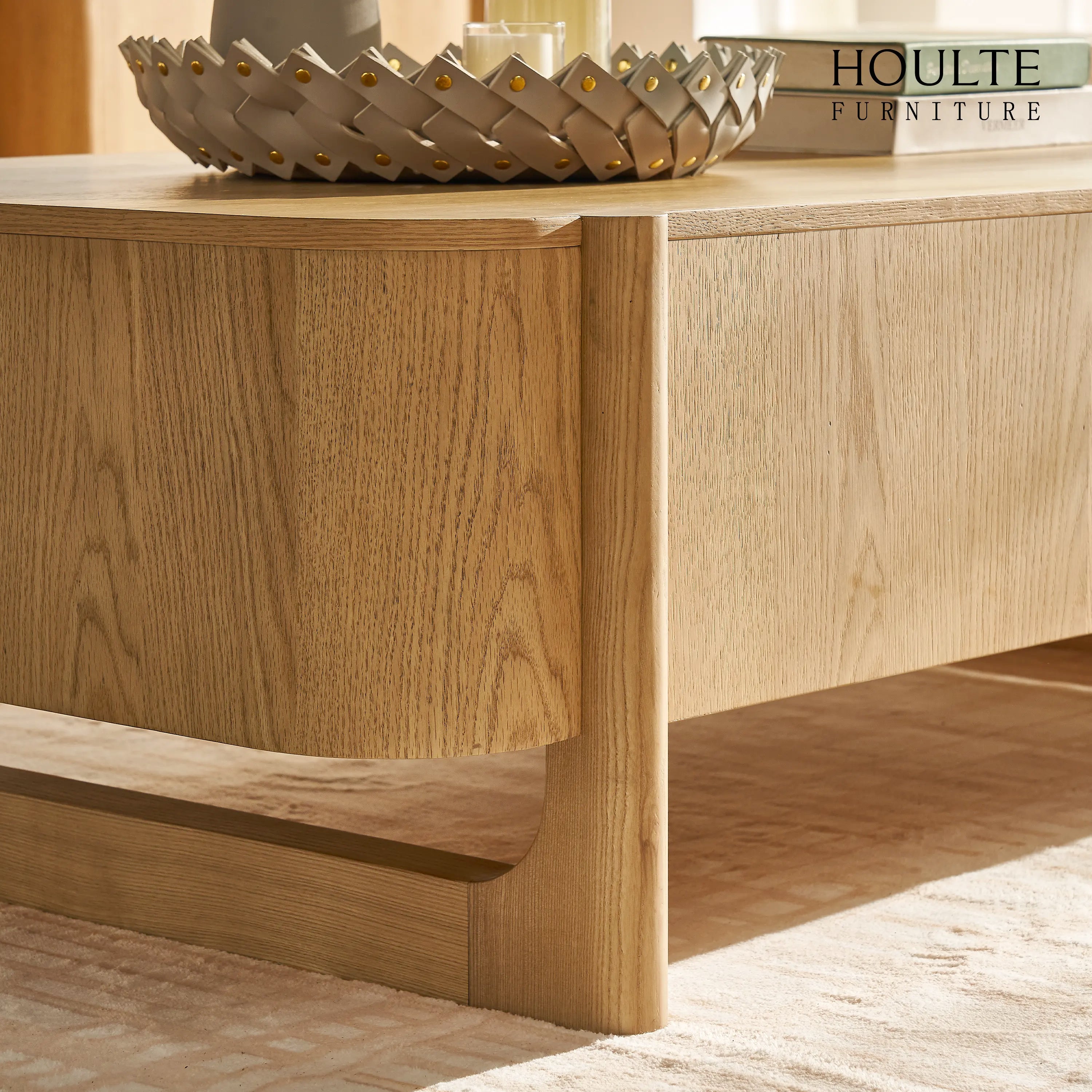 Silas Extendable TV Stand and Coffee Table Set