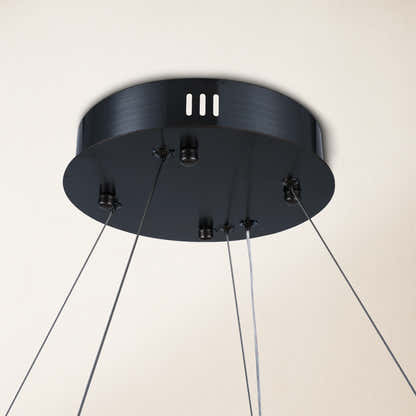 Soluna Alabaster Round Chandelier 30"D