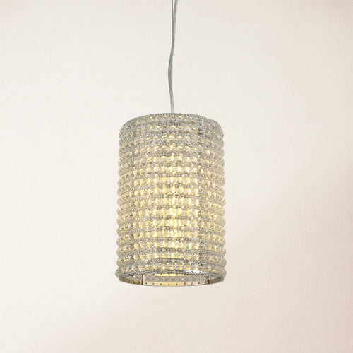 Stellar Beads Pendant Lights Smoke Clear 12"
