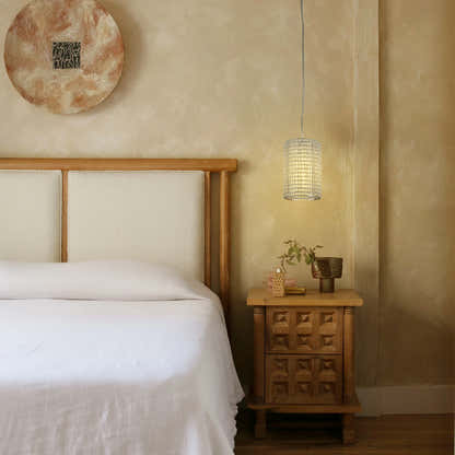 Stellar Beads Pendant Lights Smoke Clear 12"