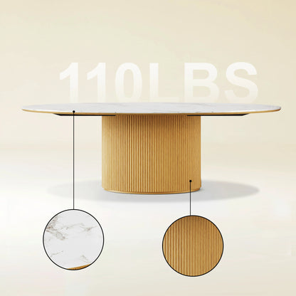 Marley Sintered Stone Dining Table 93"