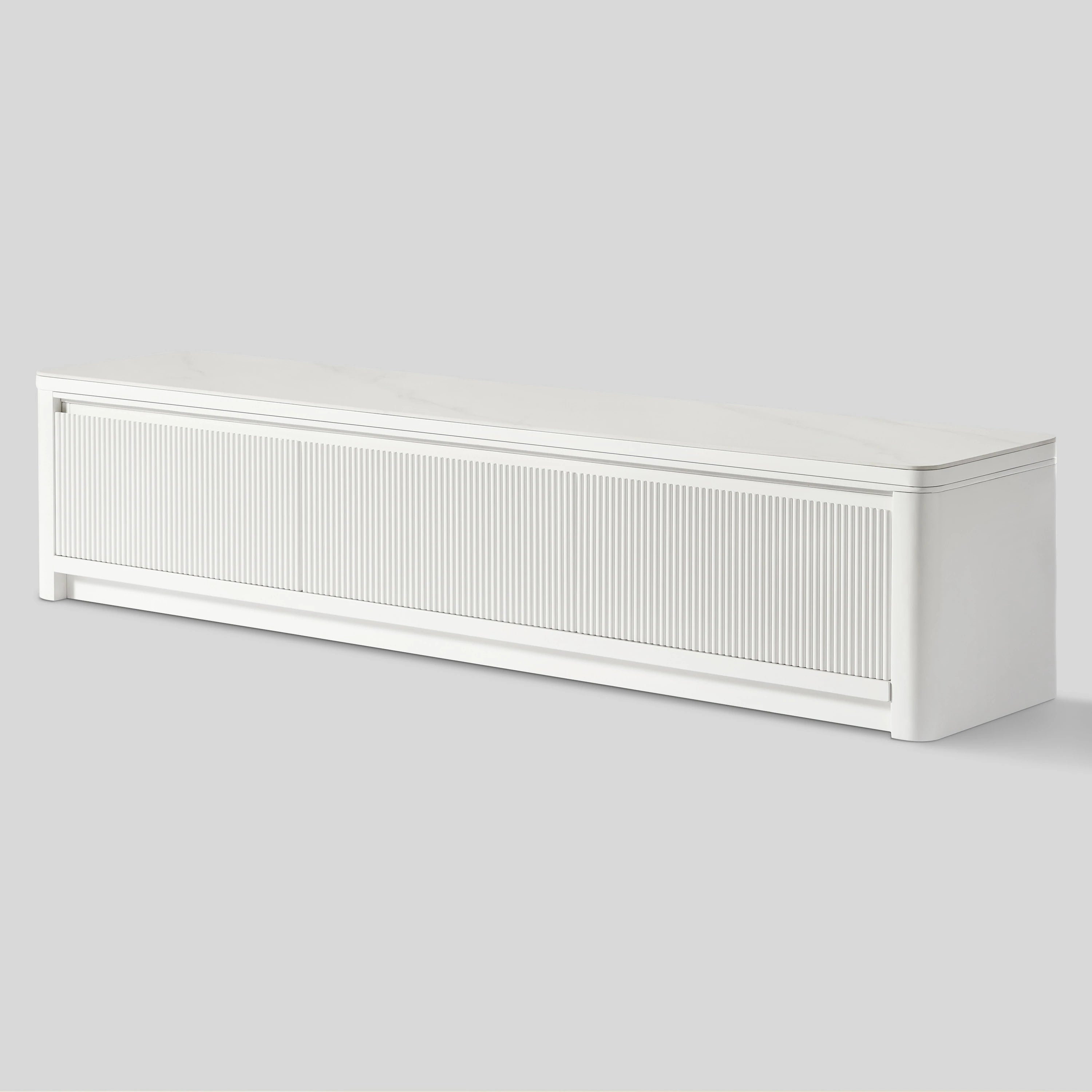 Celia Oak Media Console 71"