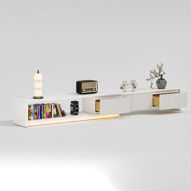 Celia Oak Media Console 71"