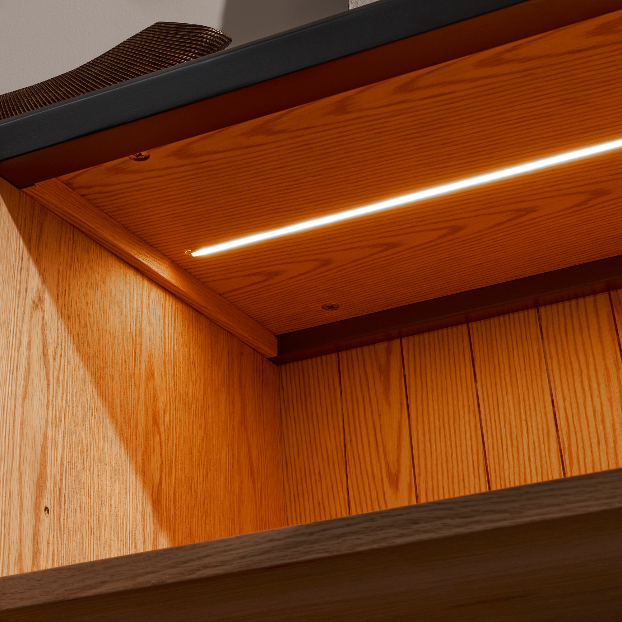 Alvar Oak Media Console 80"W