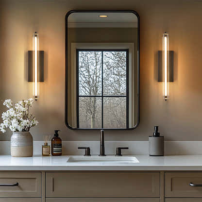 Clara Glow Crystal Single Wall Sconce 19"