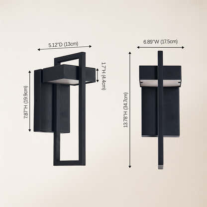 ArcLine Outdoor Wall Sconce 13.8"H