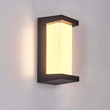 Infinityx Geometric Waterproof Outdoor Wall Light