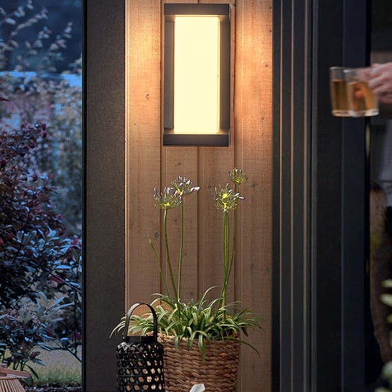 Infinityx Geometric Waterproof Outdoor Wall Light