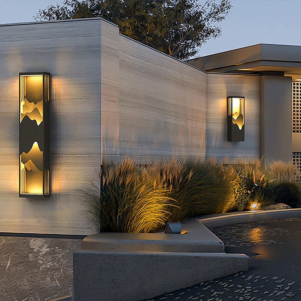 Terranea Mountain Scenery Outdoor Wall Light