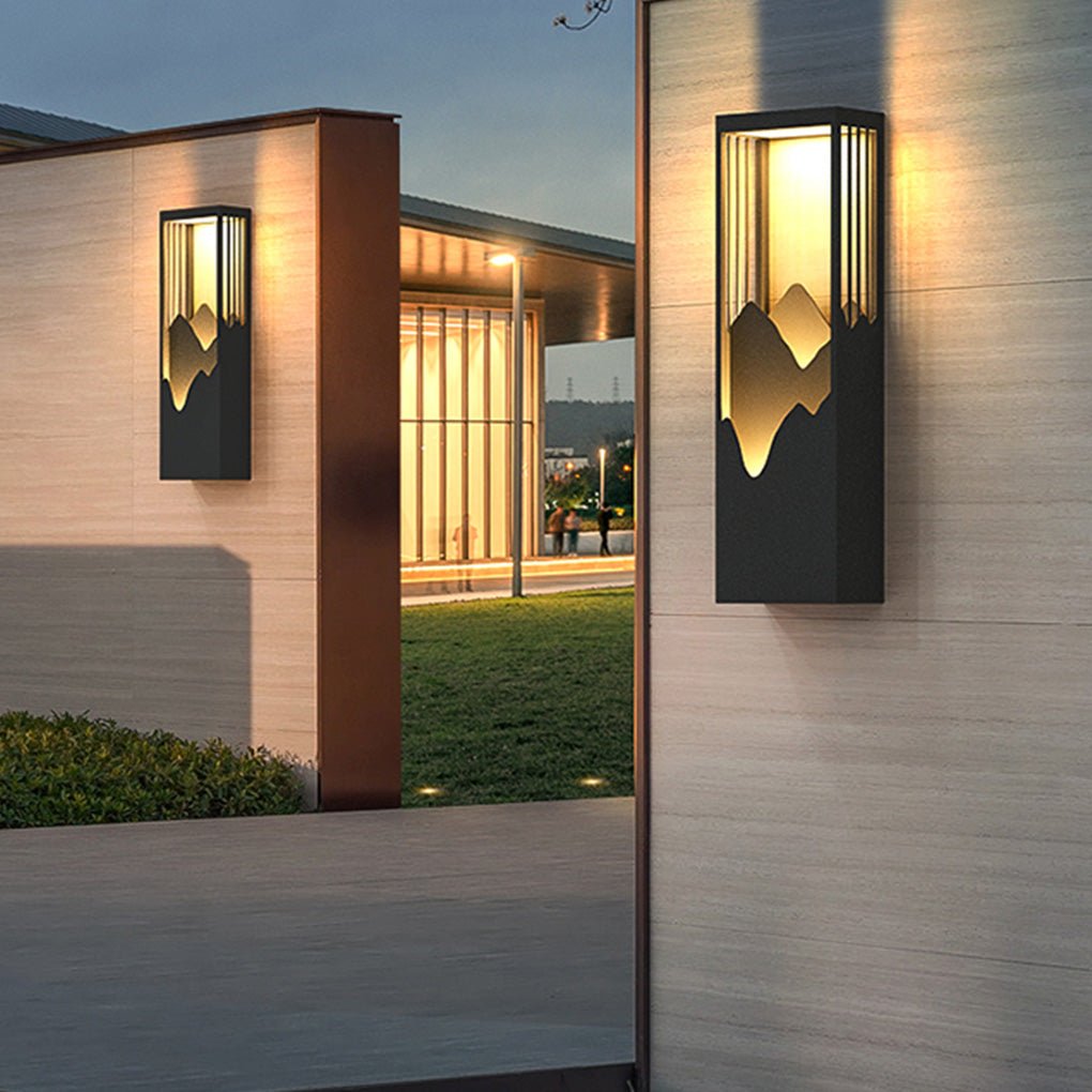 Terranea Mountain Scenery Outdoor Wall Light