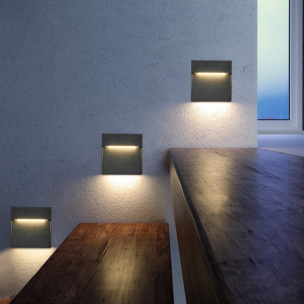 Aegisray Square LED Outdoor Wall Light
