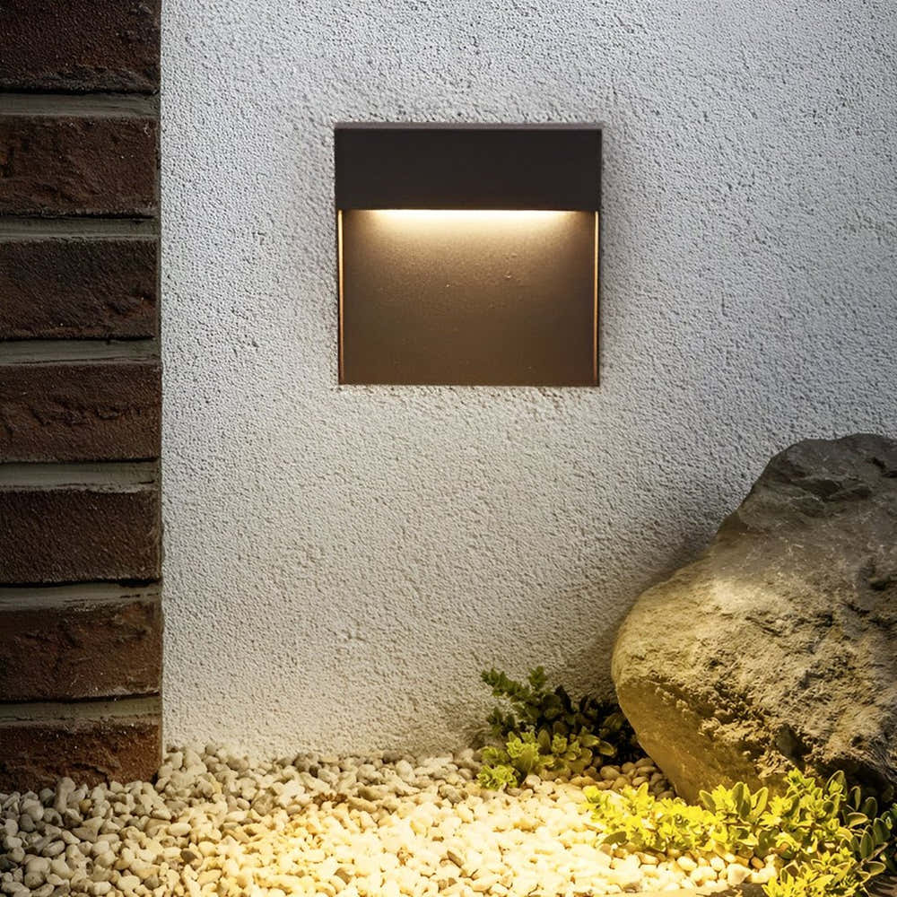Aegisray Square LED Outdoor Wall Light