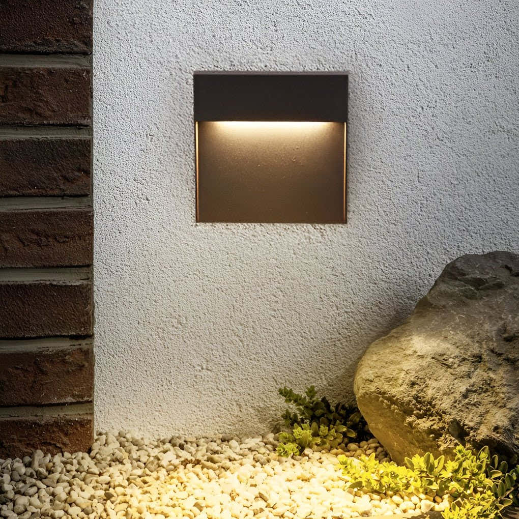 Aegisray Square LED Outdoor Wall Light