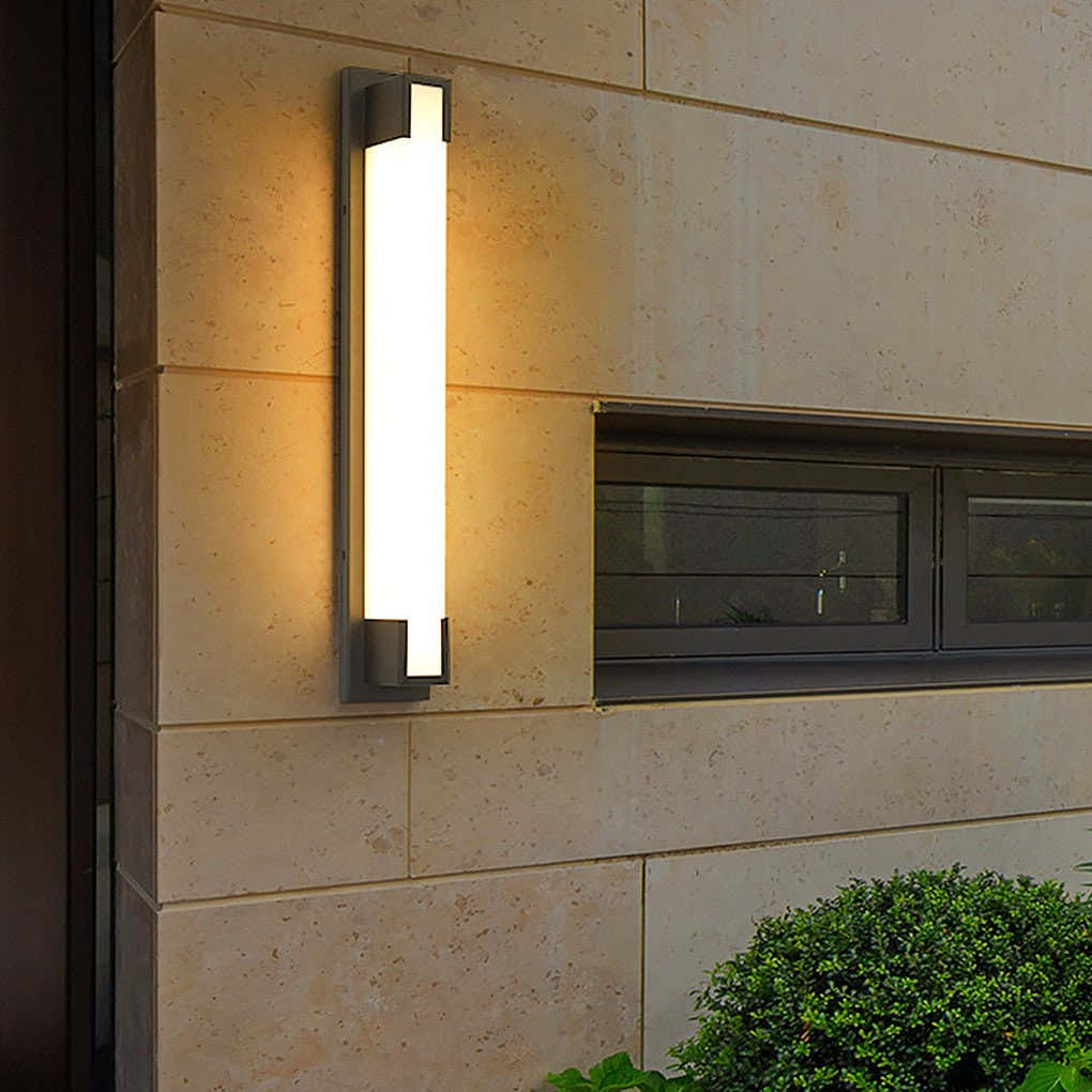 Cosmolume Rectangular Outdoor Wall Light