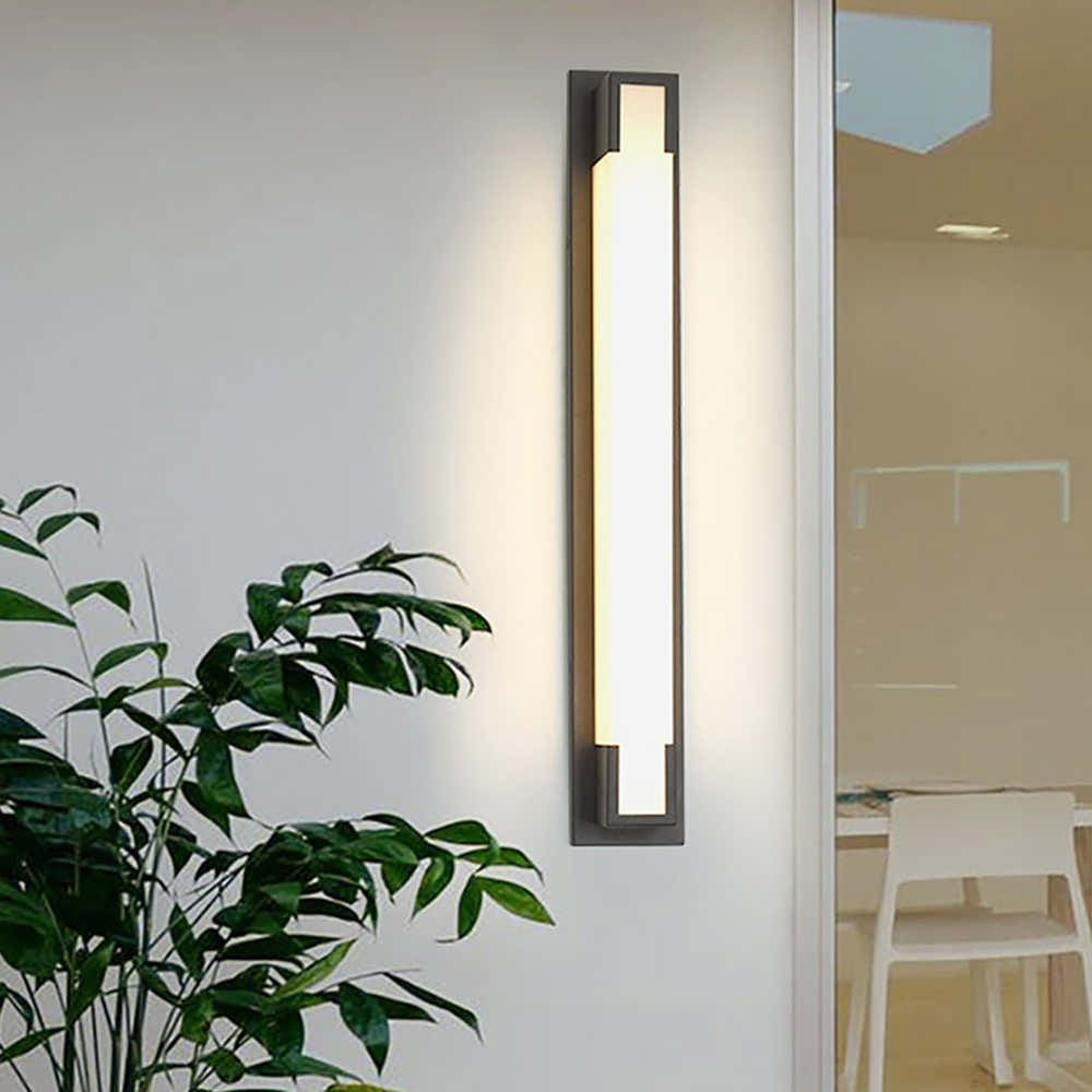 Cosmolume Rectangular Outdoor Wall Light