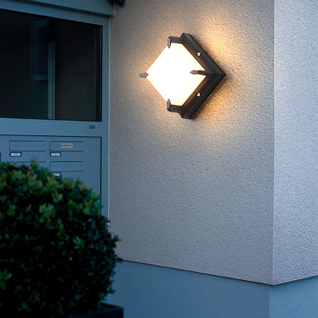 Frostgleam Diamond LED Outdoor Wall Light