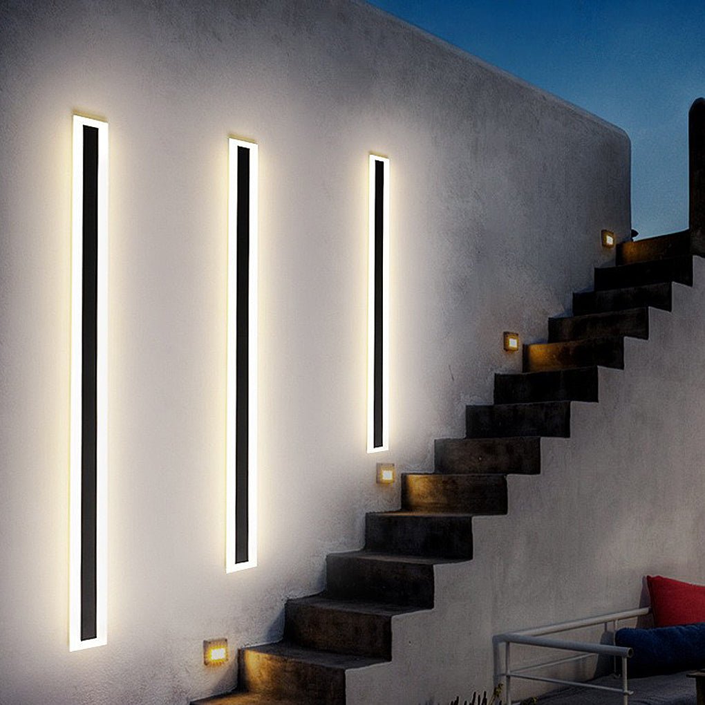 Aluminyx Modern Linear Outdoor Wall Light