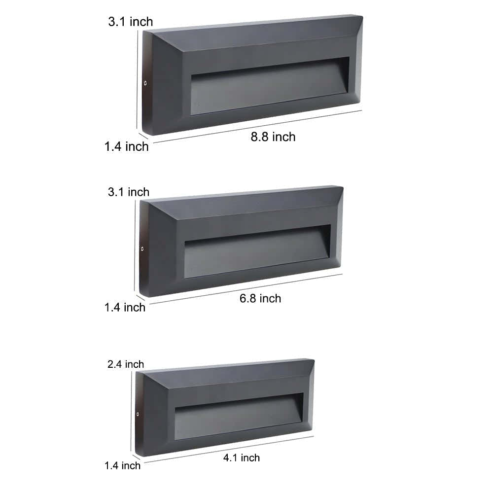 Eternium Aluminum Downward Outdoor Wall Light