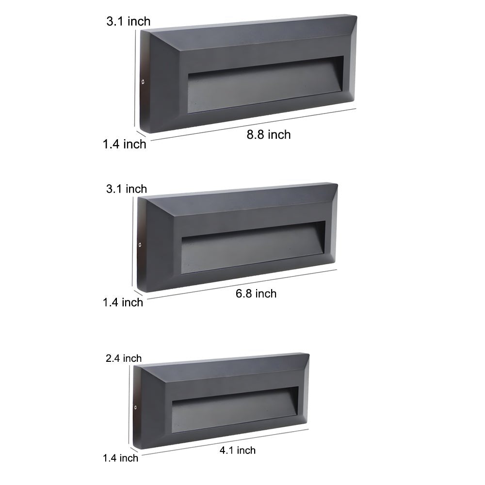 Eternium Aluminum Downward Outdoor Wall Light