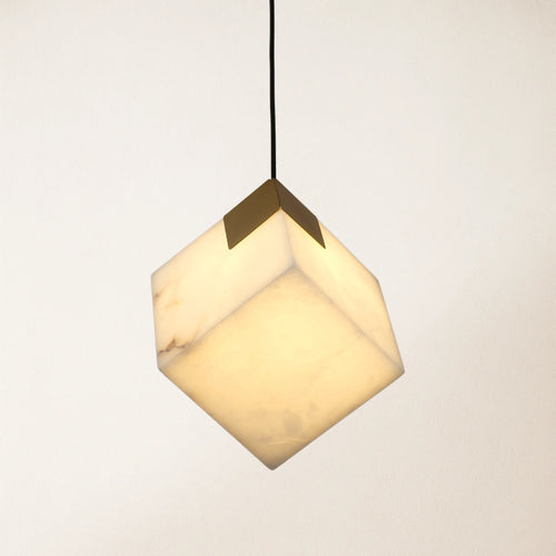 Dave Alabaster Pendant Light 4"L