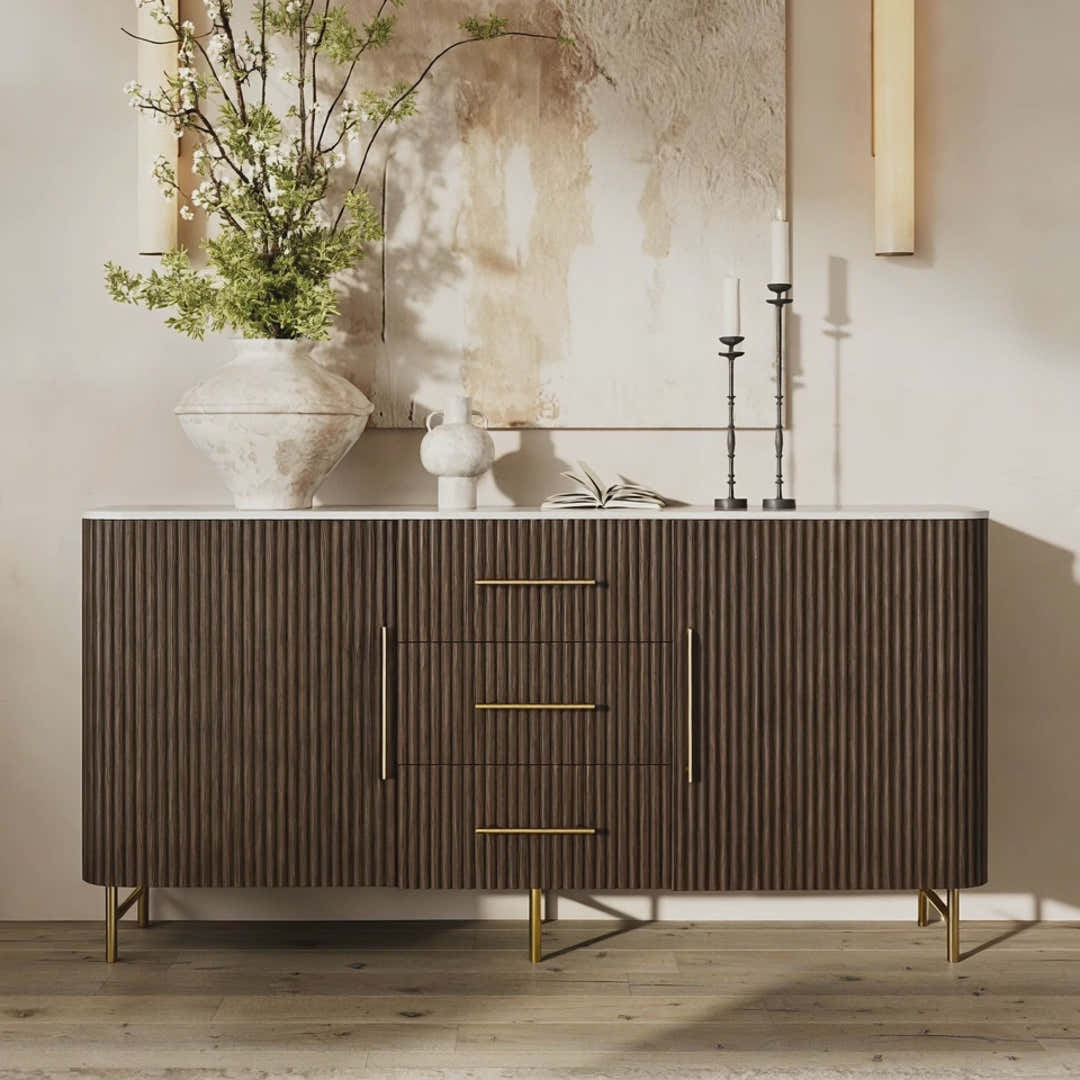 Riley Oak Sideboard 67"W