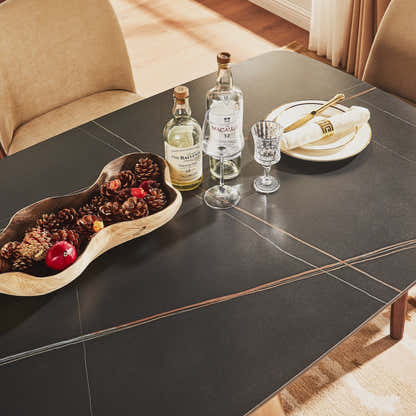 Synergy Sintered Stone Rectangular Dining Table 71"