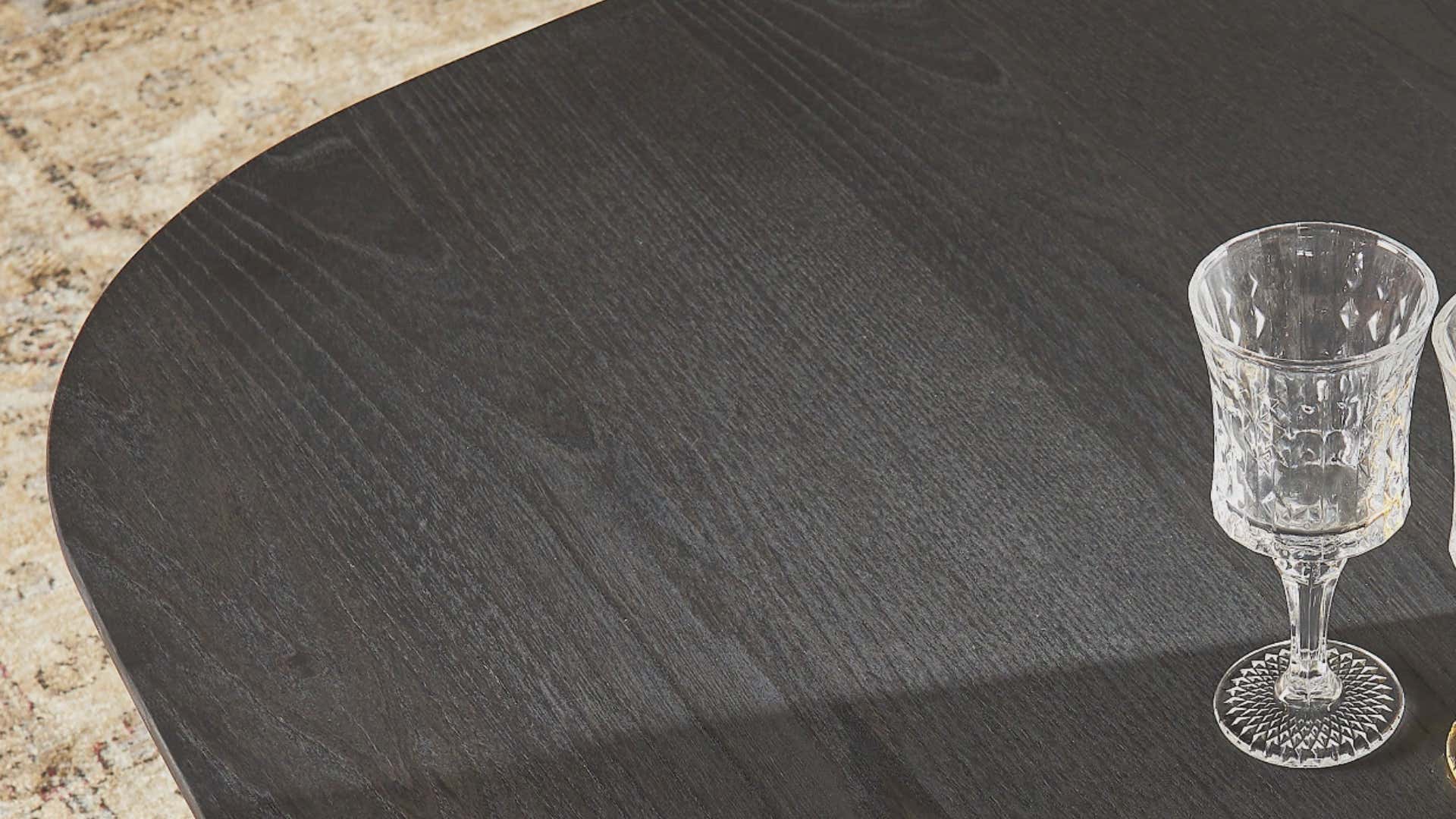 Orbit Elm Rectangular Coffee Table 57"