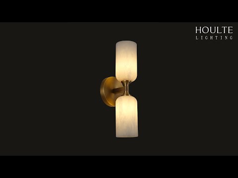 Axis Alabaster Wall Sconce 14"H