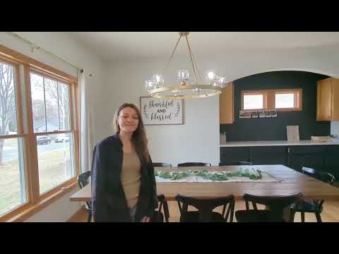 Vellum Crystal Round Chandelier 59"D