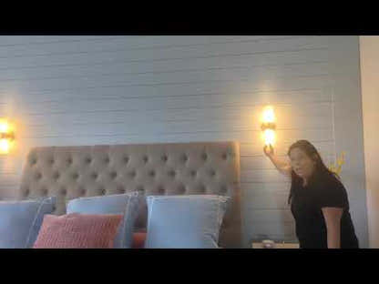 Axis Alabaster Wall Sconce 14"H