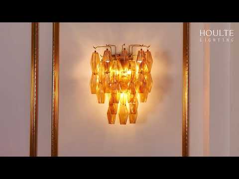 Celestial Drop Glass Wall Sconce 20"H