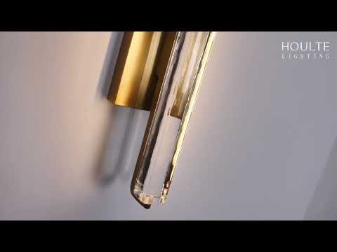 Clara Glow Crystal Double Wall Sconce 19"