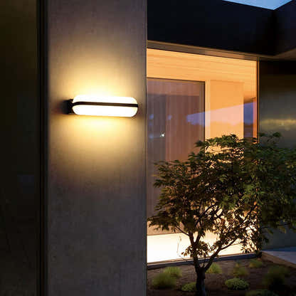 Fortilume Industrial LED Outdoor Wall Light