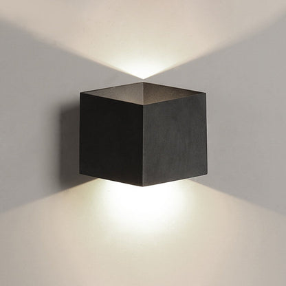 Monolith Square Outdoor Up Down Wall Light