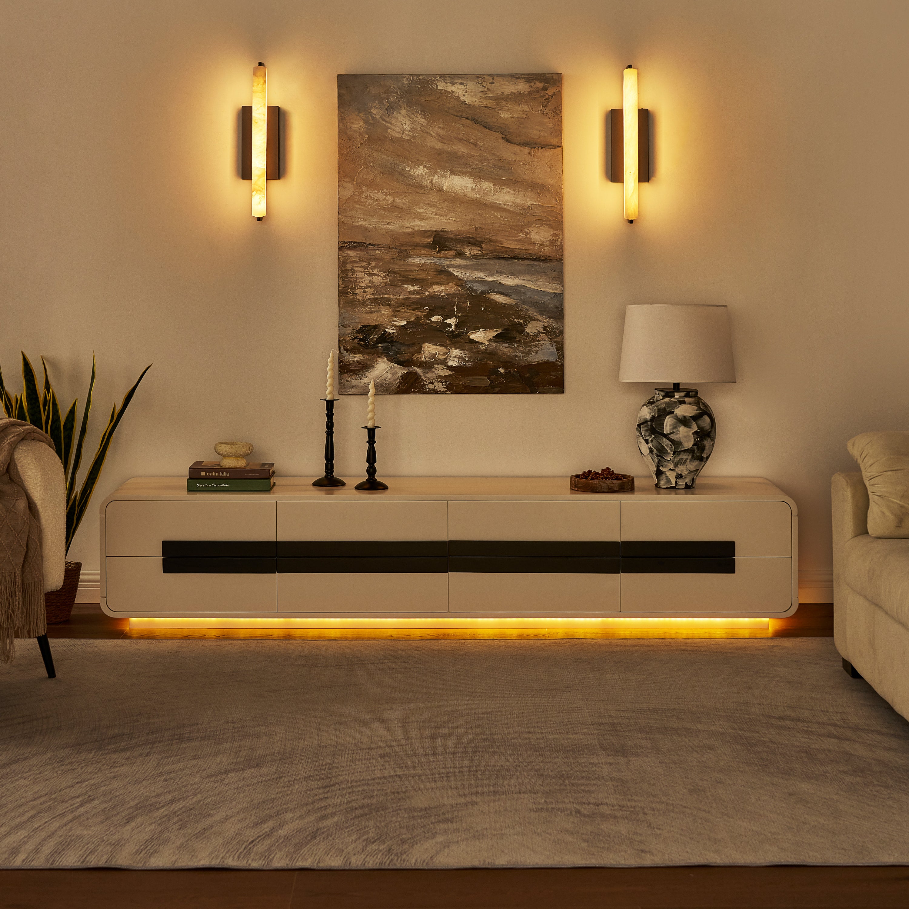 Soren Media Console  80" W