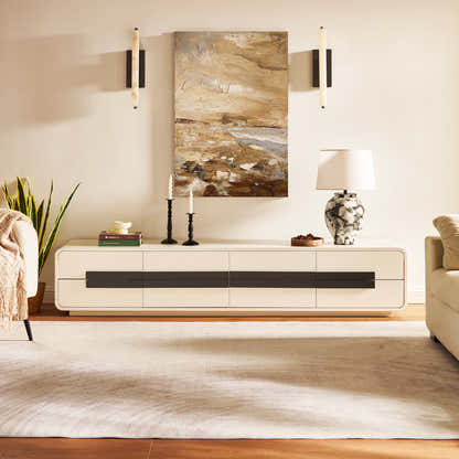 Soren Media Console And Coffee Table Set