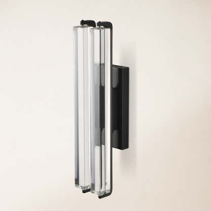 Clara Glow Crystal Double Wall Sconce 19"