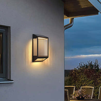 Lumishield Vertical Acrylic Outdoor Wall Light