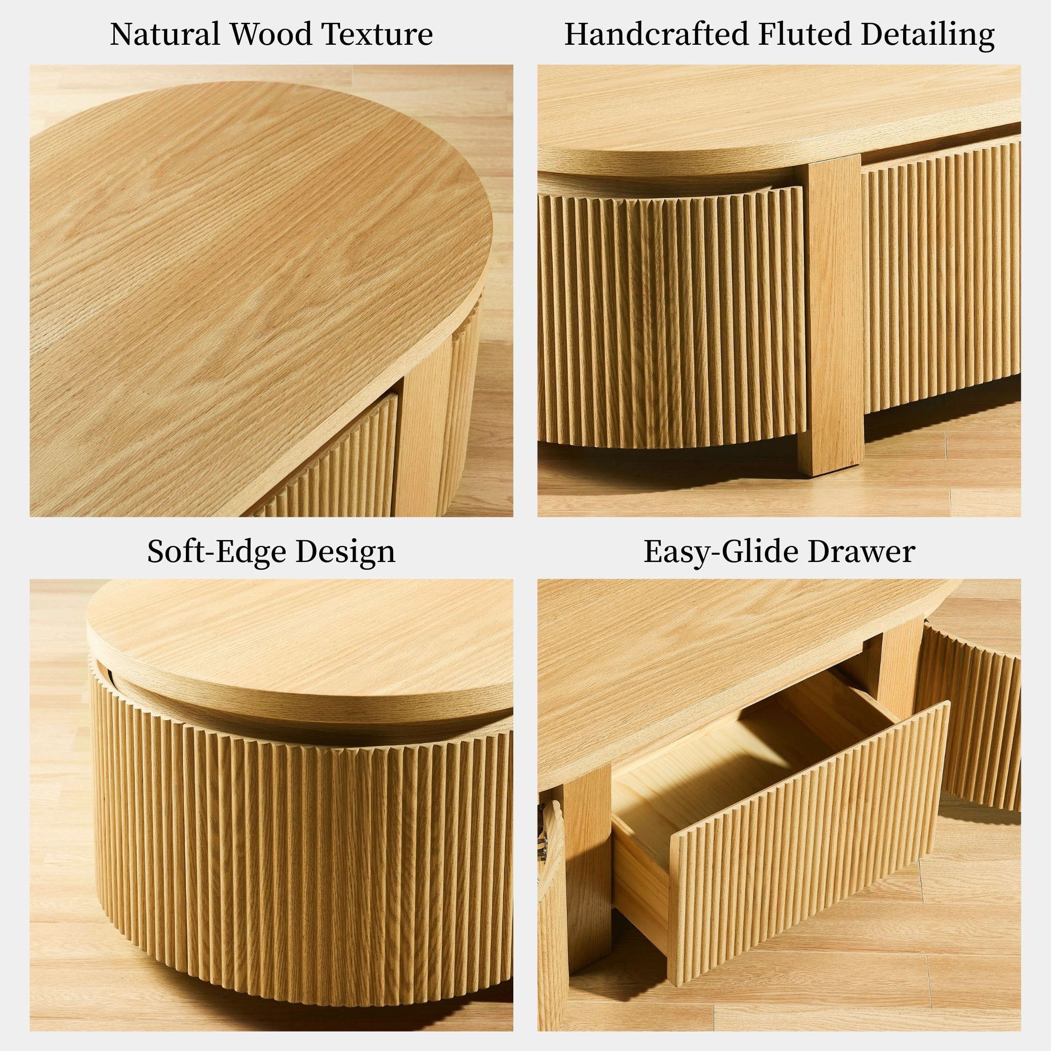 Sutton  coffee table 47" W